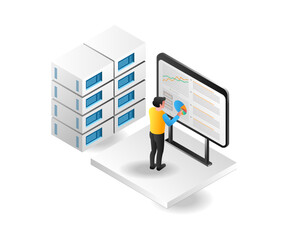 Aufkleber - Management analysis server dashboard