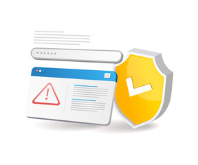 Aufkleber - Malware virus protection attacks