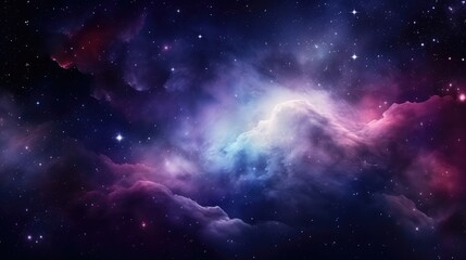 Wall Mural - deep space nebula star sci-fi background material