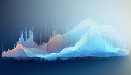 Poster - global financial growth and technological connectivity in a futuristic cityscape,dynamic skyline represents the epitome