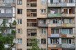 Typical socialist block of flats in Tbilisi
