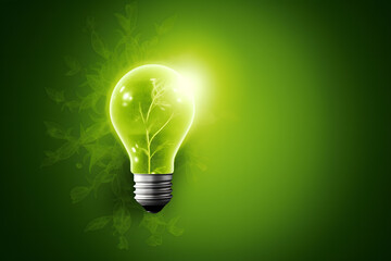 lights and trees symbols of green environmental innovation