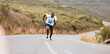 © Anela/peopleimages.com - Outdoor, running and black man with fitness, cardio and training with wellness, fresh air and challenge. African person, runner and athlete with workout, exercise and endurance with health and energy
