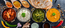 Composition With Indian Dishes