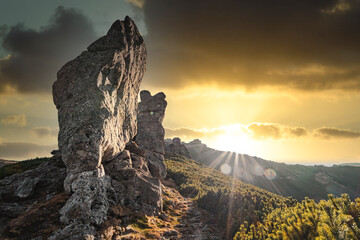 Canvas Print - Dramatic outdoor landscape