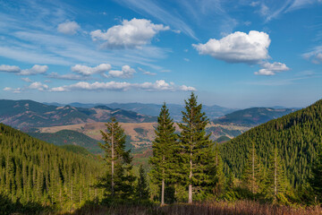 Canvas Print - Scenic mountain view