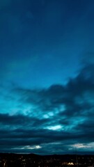 Wall Mural - sunrise and sunset time lapse of clouds in the sky day and night