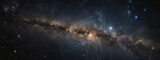 Fototapeta Fototapety kosmos - Stars and galaxy outer space sky night universe black starry background of shiny starfield