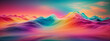 canvas print picture - Abstract blurred gradient background in bright colors. Colorful smooth illustration