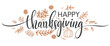 © sense - happy thanksgiving lettering calligraphy text brush vector