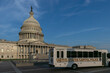 Capitol hill and police bus