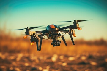 Poster - Quadcopter in nature.