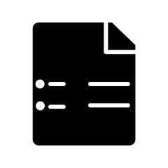 Sticker - Contract Paper Book Icon