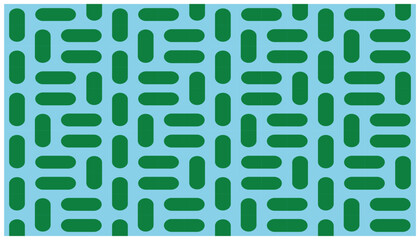 Poster - Seamless repeatable abstract pattern background. Perfect for fashion, textile design, cute themed fabric, on wall paper, wrapping paper, fabrics and home decor.