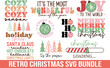 © MD - retro christmas SVG bundle