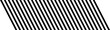 Digital png illustration of rows of slanted black lines on transparent background