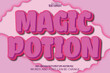 © Haidar - Magic Potion Editable Text Effect 3D Cartoon Style