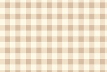 Brown Gingham Seamless Pattern Background 