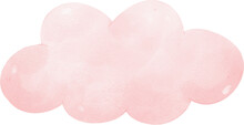 Cute  Baby Shower Girl Pink Cloud