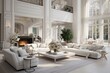 luxurious interior elegant design in modern house. superlative image.