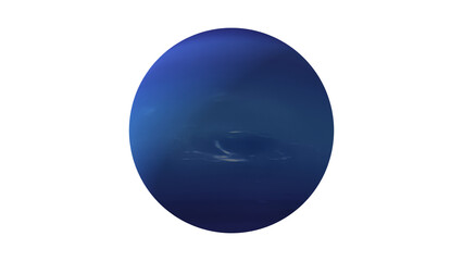 Wall Mural - planet Neptune on transparent background