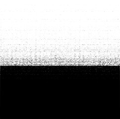 Poster - Abstract white background with black dispersion glitters texture effect. Vector Format 