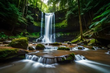 waterfall in the forest