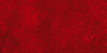 Dark Red Grunge Stone Wall Concrete Texture Background. High Resolution Red Wall Interior Backdrop Vintage Wall Background. Beautiful Dark Gradient Hand Drawn By Brush Grunge Background.