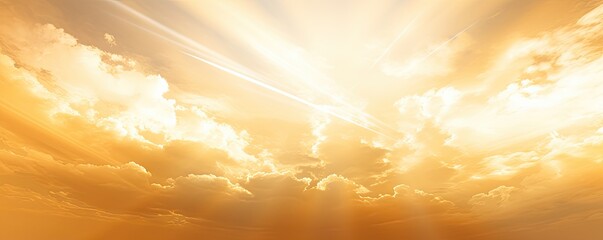 Wall Mural - golden hour. peaceful summer sunset. nature evening beauty. warm sky. dusk delight
