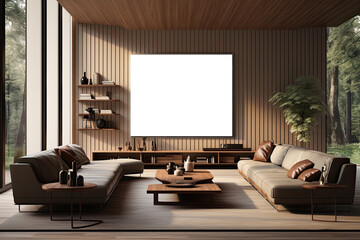 Modern living room interior