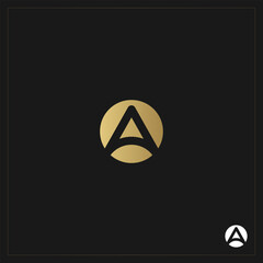 initial letter a logo, icon and symbol vector design illustration