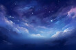 Wallpaper of stars and clouds in the galaxy