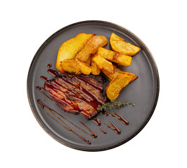 Wall Mural - Delicious grilled beef steak