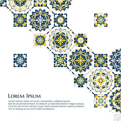 Wall Mural - Mandala Art Pattern Design for Islamic Theme