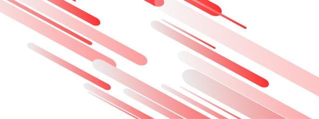 Leinwandbilder - Abstract design with geometric shapes - Trendy  gradient dynamic lines background.
