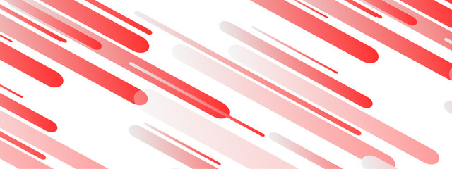 Leinwandbilder - Abstract design with geometric shapes - Trendy  gradient dynamic lines background.
