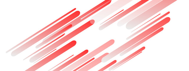 Leinwandbilder - Abstract design with geometric shapes - Trendy  gradient dynamic lines background.
