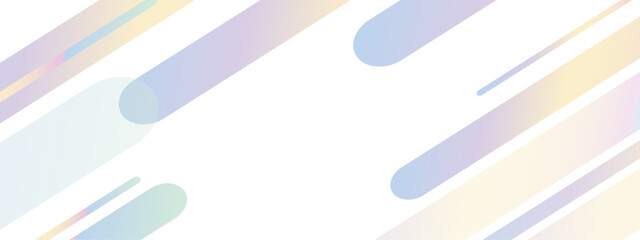 Leinwandbilder - Abstract design with geometric shapes - Trendy  gradient dynamic lines background.
