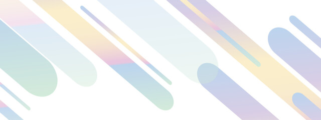 Leinwandbilder - Abstract design with geometric shapes - Trendy  gradient dynamic lines background.
