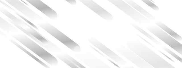 Leinwandbilder - Abstract design with geometric shapes - Trendy  gradient dynamic lines background.
