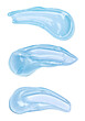 cosmetic cream makeup beauty lotion water fresh drop blue gel stroke wet shampoo soap transparent skin care liquid hygiene skincare