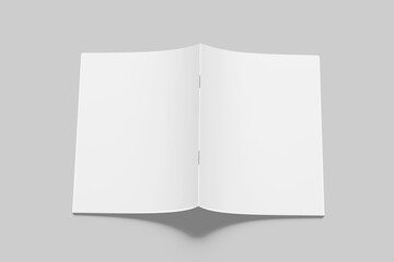 A4 Magazine Blank Mockup 