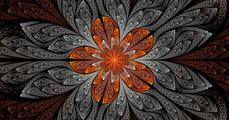 Poster - Computer generated image for elegant background or high tech design