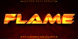 © QuillArtistry - Editable text effect flame, 3d lava and volcano font style