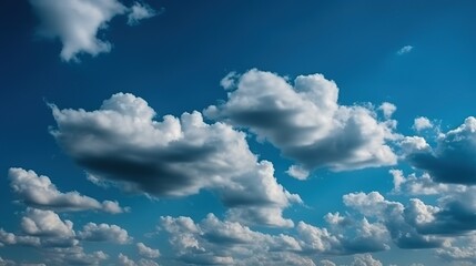 Wall Mural - beautiful natural blue sky
