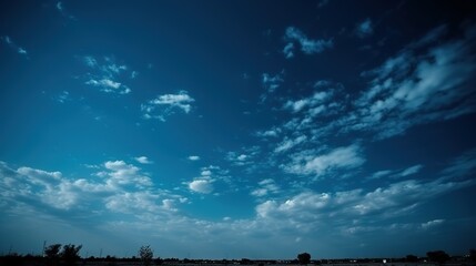 Wall Mural - beautiful natural blue sky