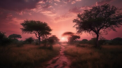 Wall Mural - fascinating natural sky