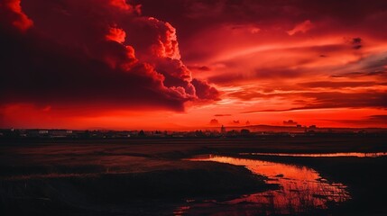 Wall Mural - fascinating natural sky