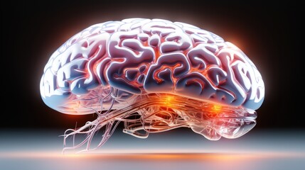 Aufkleber - Brain activity scans.