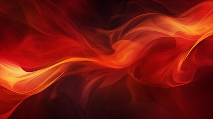 Wall Mural - Luxury red fire and gold background. AI generative